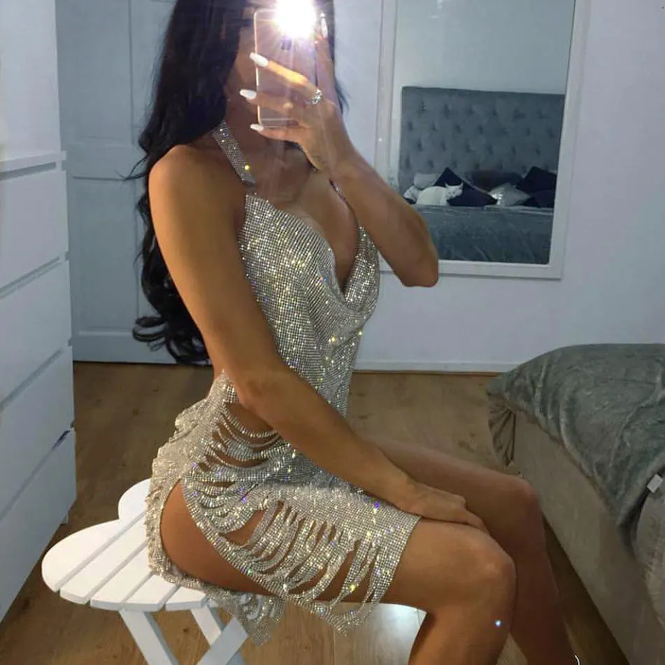 Hot Club Body Chain Jewelry Sexy Shiny Bling Underwear Tassel Body Jewelry Acces wholesale