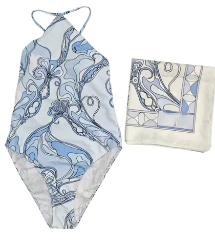New In-Stock Women's 2-Piece Bikini Set with Mesh Ruffles High Neck Spandex/Poly wholesale