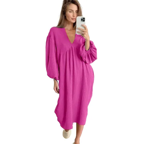Pajamas Dress Knitted Loose Nightwear wholesale