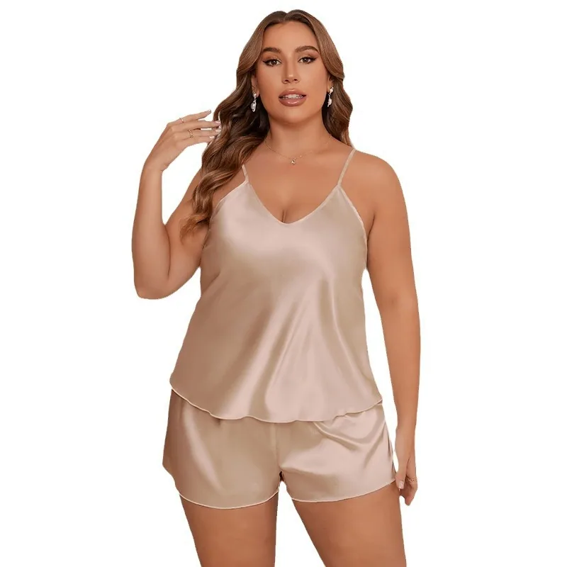 Pj Sets Two Piece Camisole Shorts Satin wholesale