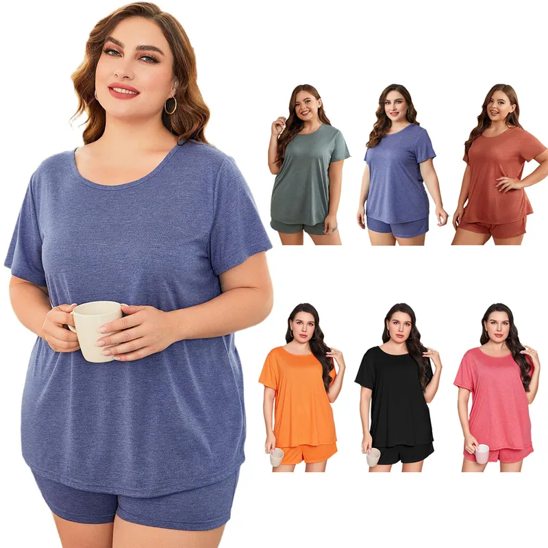 Plus Size Pajamas Short Sets Pj Oversized wholesale